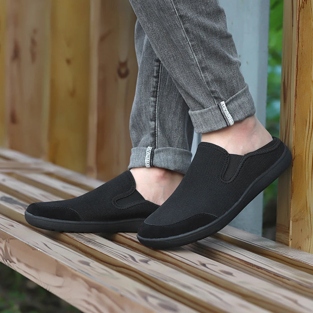 Minimalist Barefoot Shoes Non-Slip Wide Barefoot Sneakers Breathable Trail Running Shoes Casual Walking Shoes for Outdoor Sports