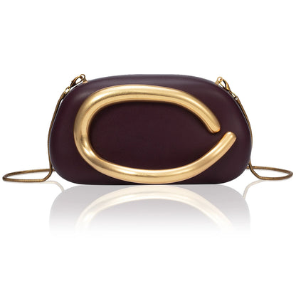 PU Leather Fashion Luxury Box Clutch Handbag Women Evening Banquet Bags Wedding Party Chain Crossbody Shoulder Bag Dinner Purses