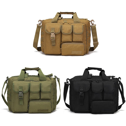 Army Tactical HandBag Mult-Pockets Military Sling Shoulder Bag Multi-functional MOLLE for Hunting Climbing Cycling