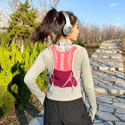 Hydration Running Vest Waterproof Water Bladder Daypack Reflective Outdoors Hydration Pack for Hiking Trail Running