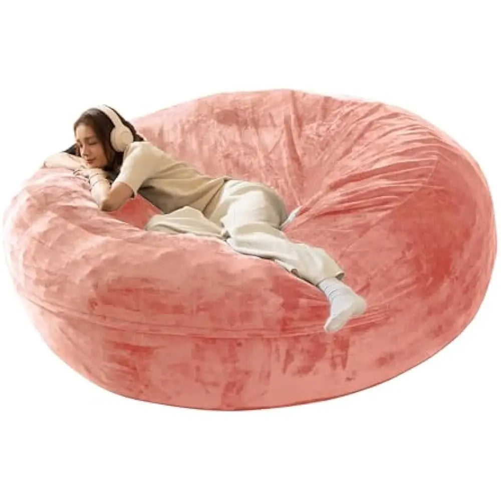 Bean Bag Sofa, 5FT for Adults Oversize Floor Beans Bags ,Memory Foam Giant Beans Bags, Lounger Versatile Design, Beans Bag Sofas
