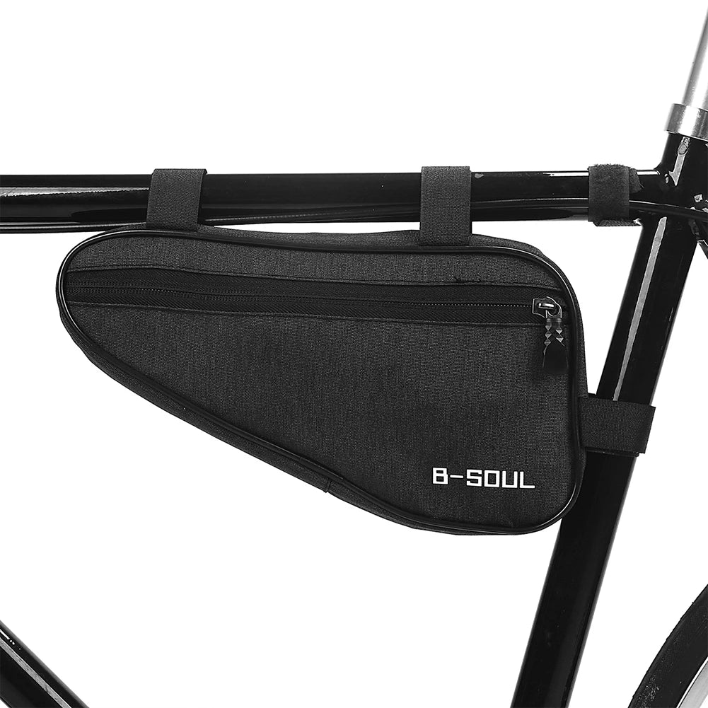 Bicycle Bag Front Tube Frame Handlebar Cycling Bags Polyester Triangle Pouch Frame Holder Mountain Bicycle Accessories