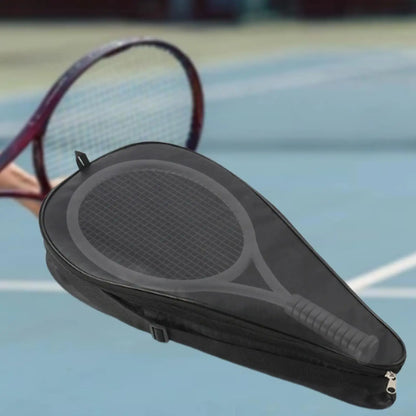 Versatile Tennis Racquet Cover Bag Carrying Case for Players Youth Adults