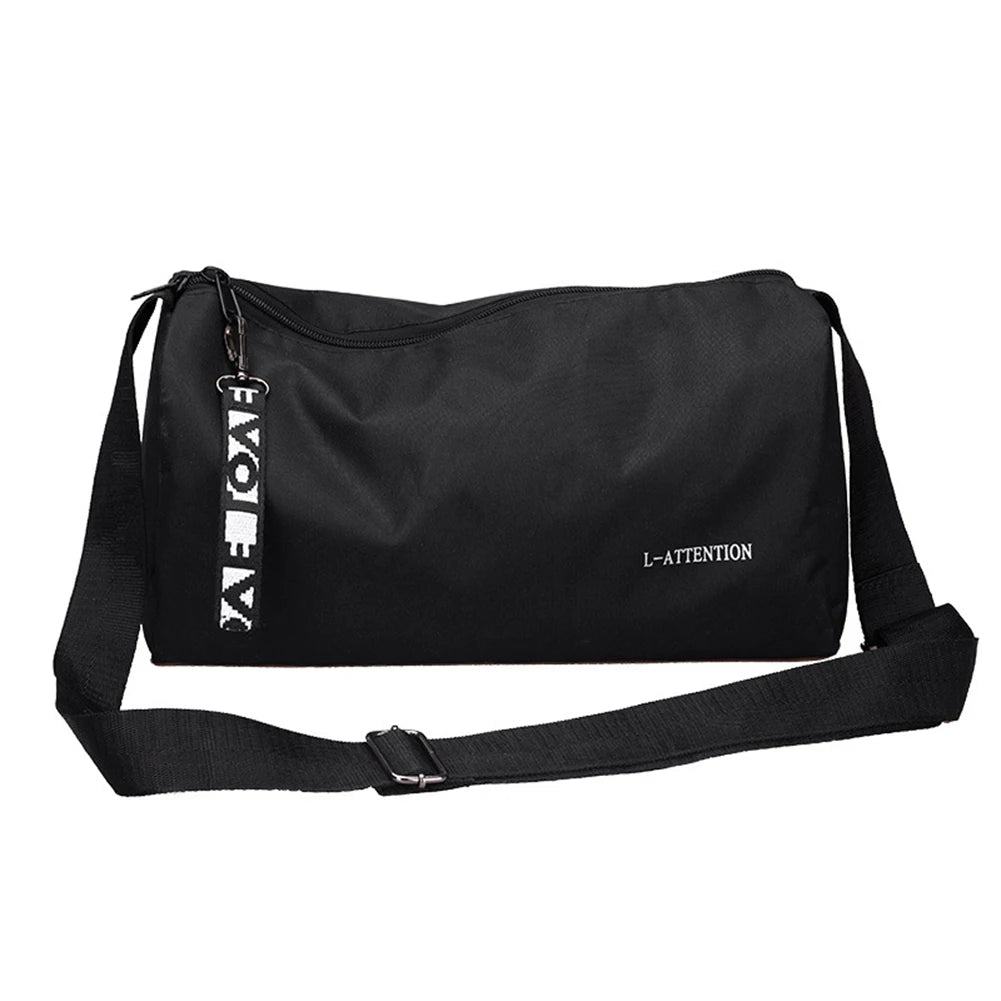 Portable Yoga Gym Sports Bag Multifunction Fashion Sport Gym Storage Bag 600D Nylon Adjustable Strap for Weekend Training