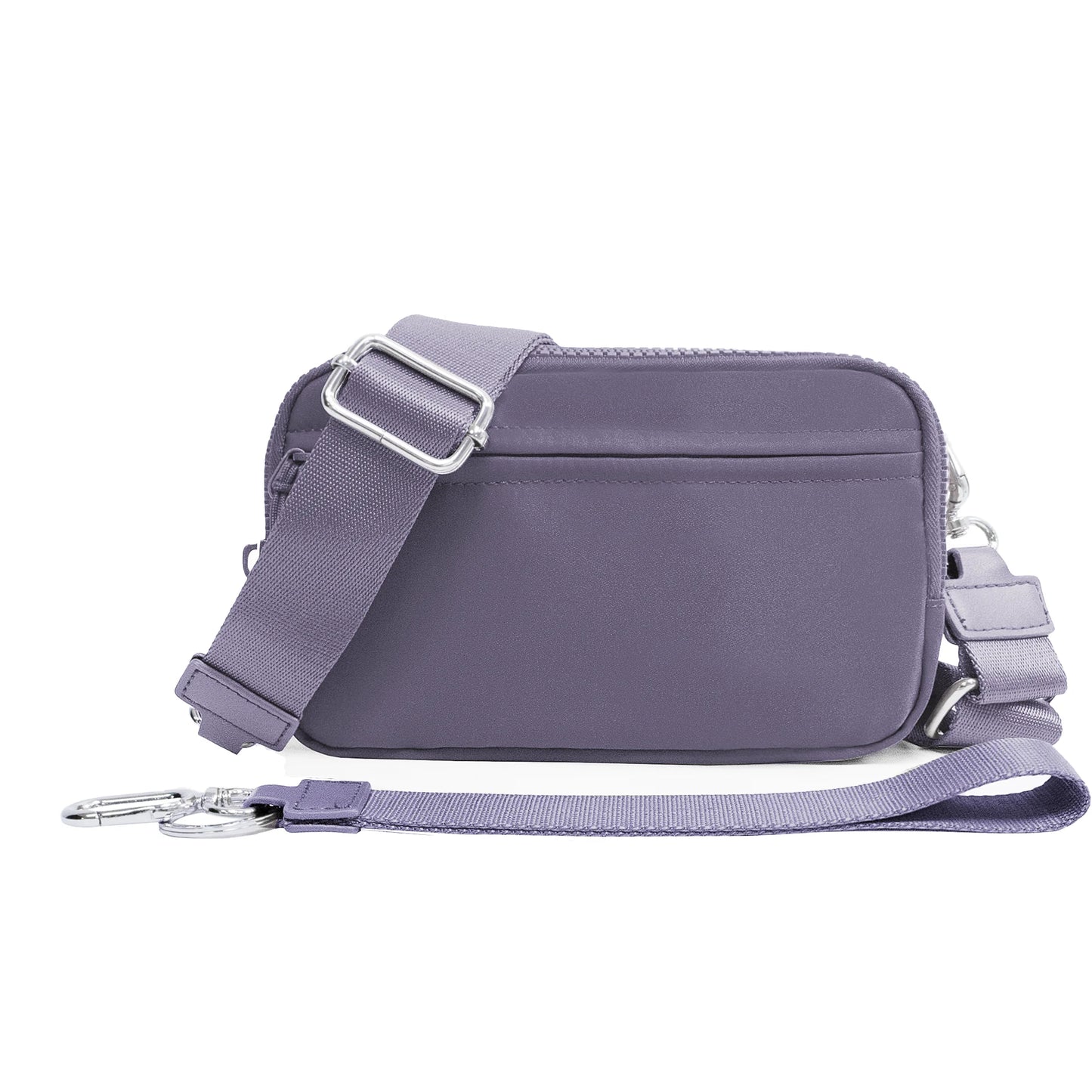 DOYOGI 3 In 1 Black and White Checkered Nylon Crossbody Bags for Women Purses and Handbags Women's Casual Messenger Bags