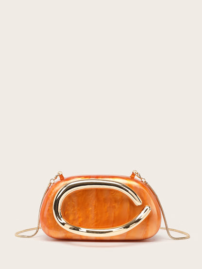 Fashion Women's Handbag Bride Metal Gold Women Luxury Evening Banquet Clutch Bag Shoulder Wedding Purse Party Crossbody Bag