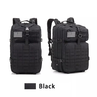 45L Tactical Backpack for Men Military Backpacks, Laptop Backpacks Army 3 Day Assault Pack Molle Bag for Travel Hiking Camping