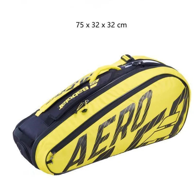 Babolat Pure Aero RH6 RH12 Tennis Rackets Bag Large Capacity Professional Tennis Bag With Insulation Tennis Backpack RH6 RH12