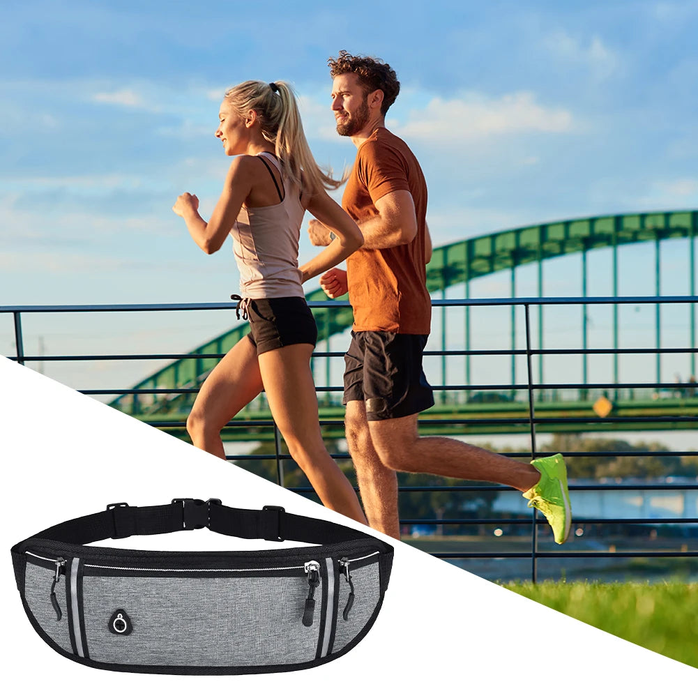 Fanny Pack Phone Holder Belt Waist Bag Waist Pack for Running Walking Cycling Camping Gym