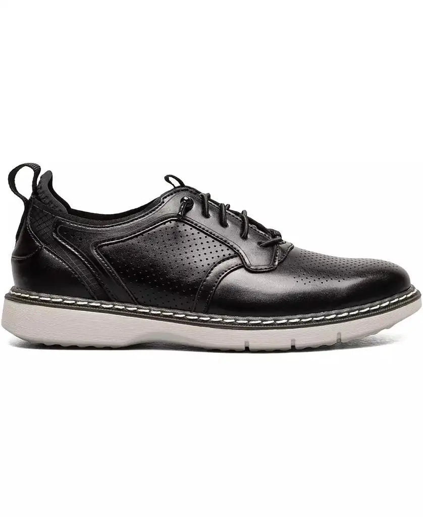 Stacy Adams | Little and Big Boys Sync Plain Toe Elastic Lace Up Dress Shoe