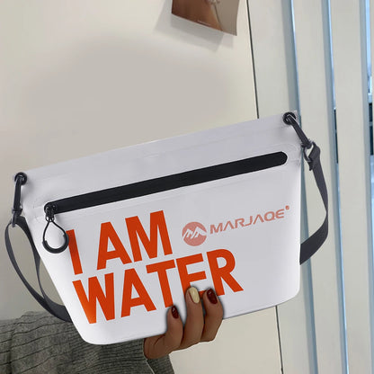 Waterproof Swimming Bags with Zipper PVC Mobile Phone Bags High-Capacity Portable Multifunctional Storable for Camping Travel