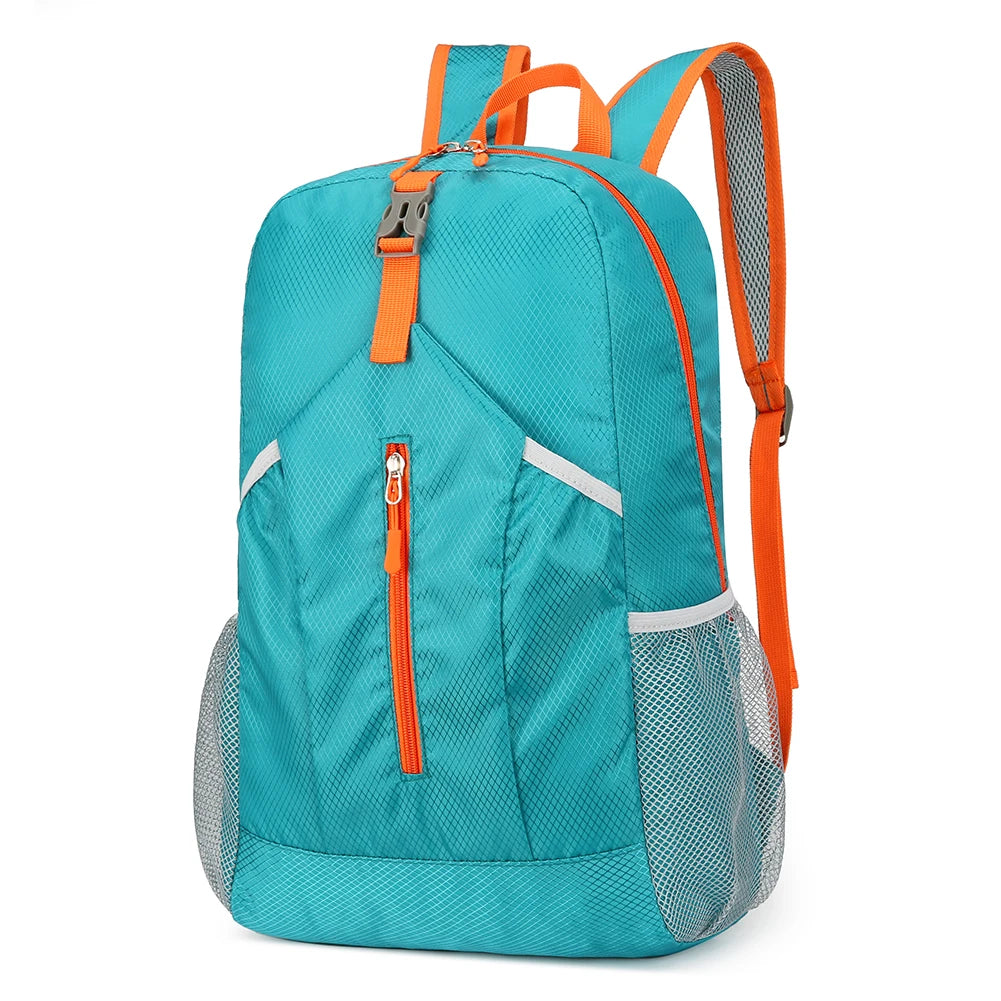 20L Foldable Portable Backpack Mountaineering Bag Ultralight Splashproof Outdoor Climbing Hiking Cycling Travel Knapsack