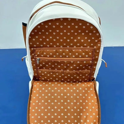 Wilson Roland Garros - Clay Tennis Bag, 2-racket Max Backpack with compartments, commemorative trip to the French Open