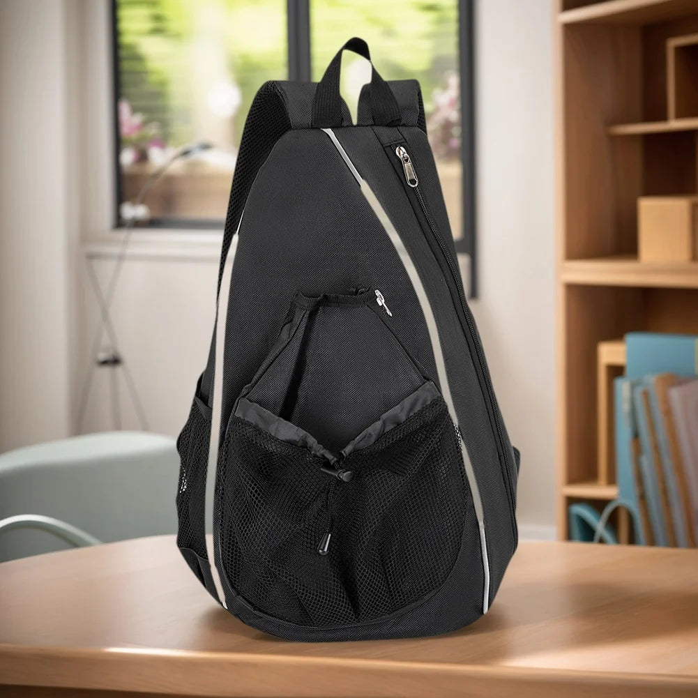 Adjustable Racket Bag Large Capacity Pickleball Rackets Backpack Waterproof Portable Racket Rucksack Gifts for Pickleball Lovers