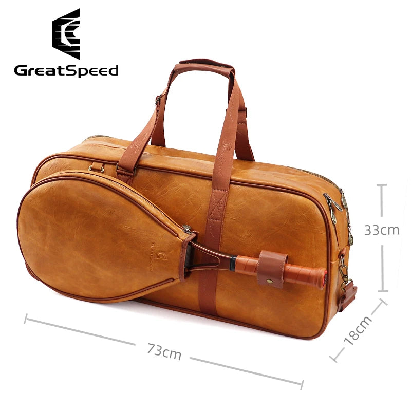 Four Grand Slam greatspeed Multi-function Tennis Bag Retro unisex Badminton bag Individual shoe bin