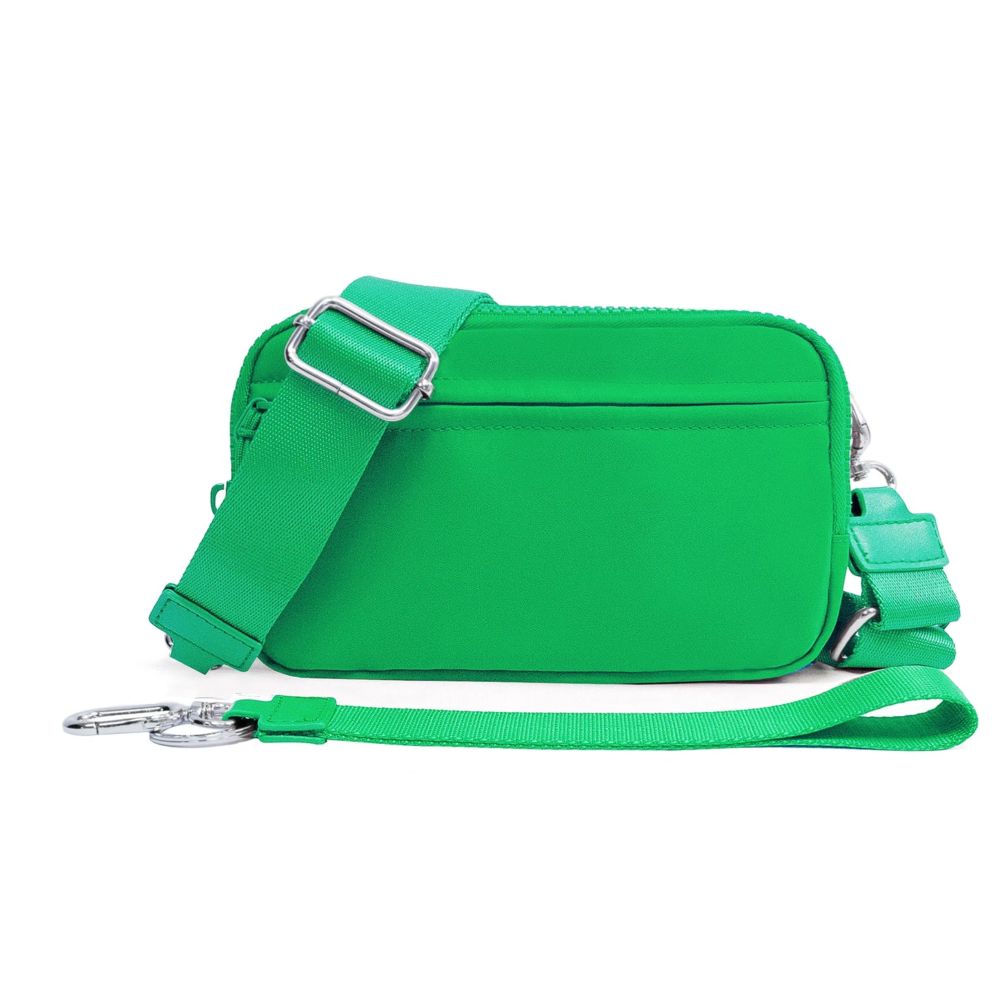 DOYOGI 3 In 1 Black and White Checkered Nylon Crossbody Bags for Women Purses and Handbags Women's Casual Messenger Bags