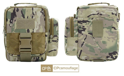 Tactical Sling Bag Molle Phone Pack Bag Shoulder Backpack Messenger Daypack Camping Hunting Emergency Tool Waist Pack