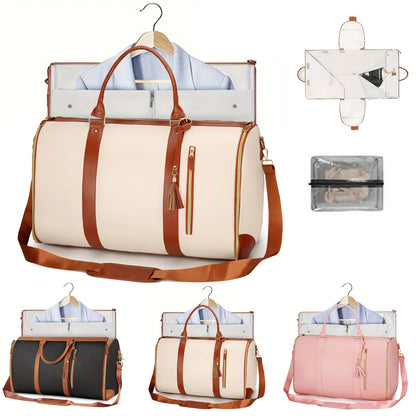 4-in-1 Convertible Garment Bag with Shoulder Strap