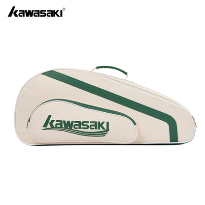 Kawasaki Six-Pack Large Capacity Badminton Bag 2025 Brand New Waterproof Portable raqueteira tennis Bag For Men Women K1G00-C861