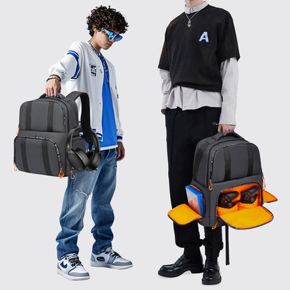 Backpack Compatible with Xbox Series X/S Console Bag with Separate Storage Room Console Headset Pockets for Gaming Accessories