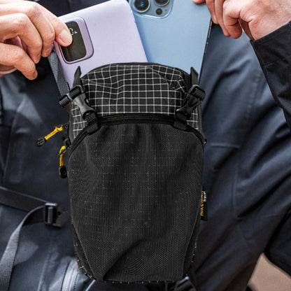 Phone Holder Waterproof Water Bottle Holder Bag Large Capacity Phone Carry Bag Multi-Function Small Gym Bag for Camping Hiking