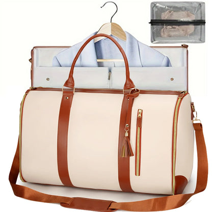 4-in-1 Convertible Garment Bag with Shoulder Strap