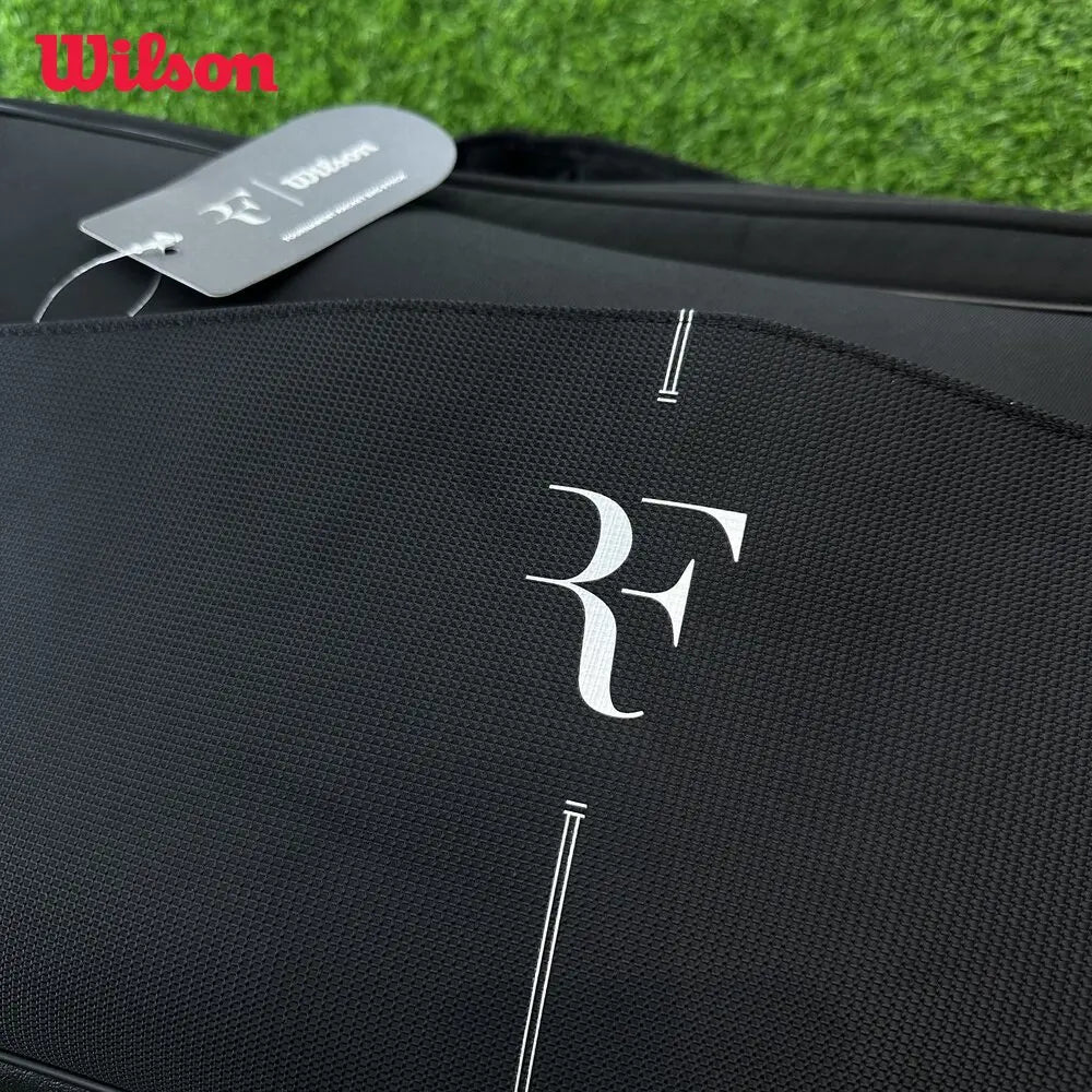 Wilson Tennis Bag RF Tournament Racquet Backpack 9 Pack Large-capacity Professional Sport Tennis Bag with Heat Insulation