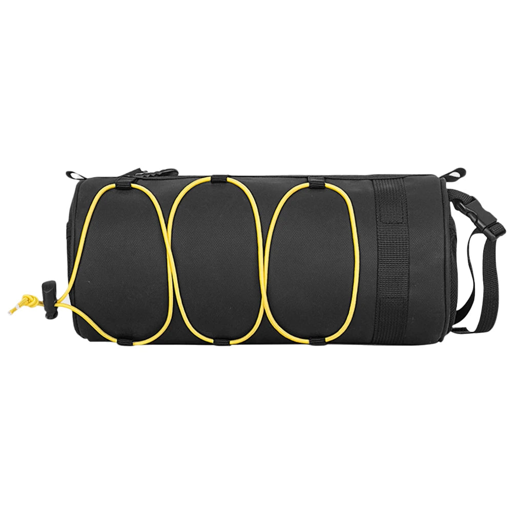 Bicycle Handlebar Bag Multifunctional Front Tube Cycling Bag Waterproof Front Trunk Pannier Pack for Motorcycle Scooter