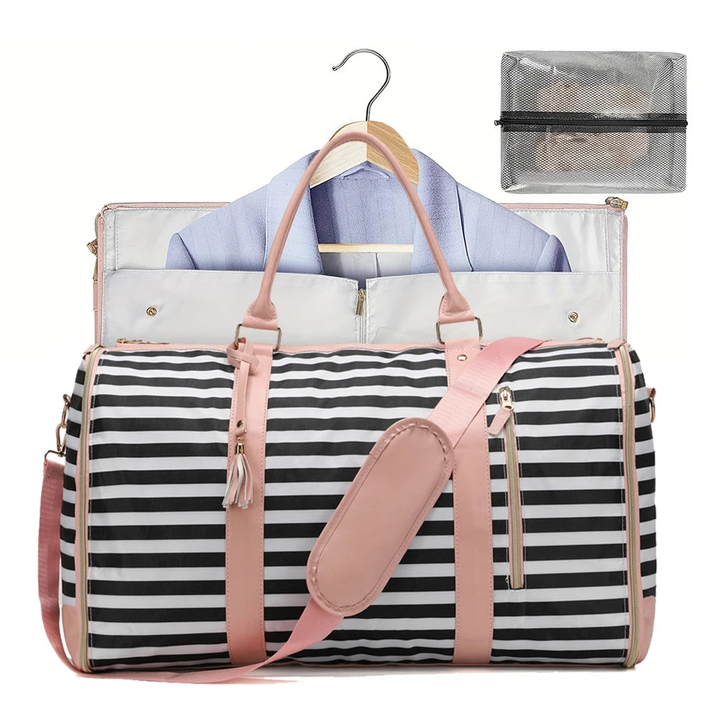 4-in-1 Convertible Garment Bag with Shoulder Strap