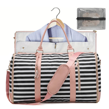 4-in-1 Convertible Garment Bag with Shoulder Strap
